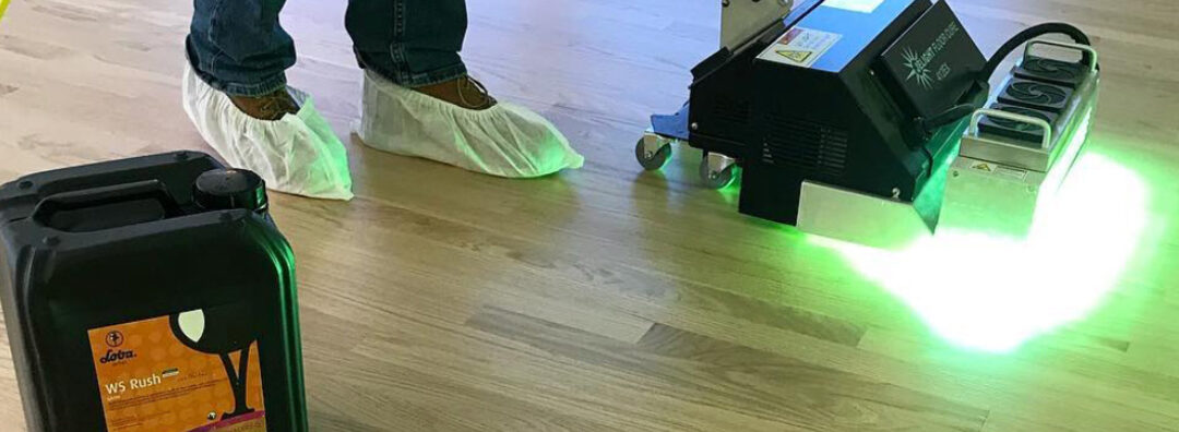 Your Floors Are Done Before Dinner: How UV Curing Changed Everything About Hardwood Refinishing